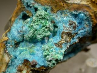 Allophane -   Reppia mine, Liguria, Italy