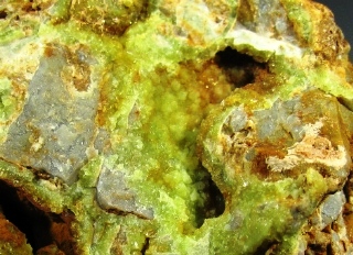 Variscite  - Palazuelo de las Cuevas, Zamora, Castile and Leon, Spain