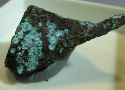 McGuinnessite - Copper King Mine, Red Mountain District, Mendocino Co., California, USA