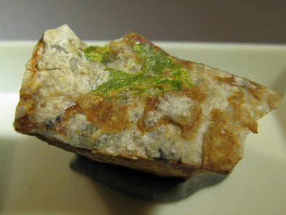 Emmonsite, Rodalquilarite  -  Tombstone, Tombstone District, Cochise Co., Arizona, USA