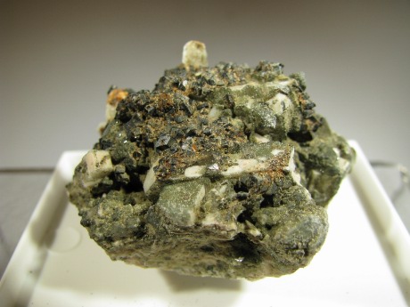 Babingtonite - Locatelli Quarry, Oltrefiume, Baveno, Piedmont, Italy