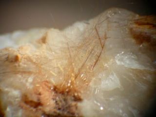 Rutile -   Fantiscritti Quarry, Carrara Quarries, Tuscany, Italy