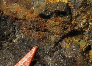 Kidwellite  - 	Indian Mountain, Cherokee Co., Alabama, USA