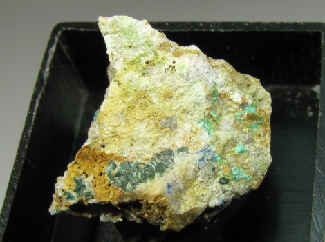Tyrolite - Los Picayos Mine, Niserias, Peñamellera Alta, Asturias, Spain