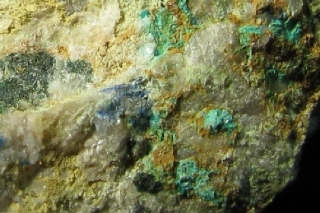 Tyrolite  - Los Picayos Mine, Niserias, Peñamellera Alta, Asturias, Spain