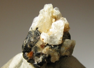 Phlogopite, Afghanite  -   Vetralla, Vico Lake, Viterbo, Latium, Italy