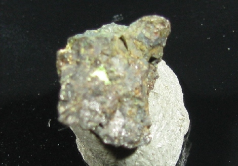 Parnauite - Majuba Hill Mine, Antelope District, Pershing Co., Nevada, USA