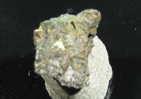 Parnauite  - Majuba Hill Mine, Antelope District, Pershing Co., Nevada, USA