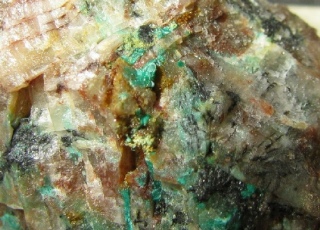 Emplectite - Wittichen, Schenkenzell, Black Forest, Baden-Württemberg, Germany