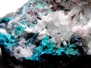 Crysocolla - Gambatesa mine V. Graveglia Italy