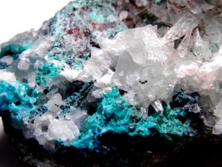 Crysocolla - Gambatesa mine V. Graveglia Italy