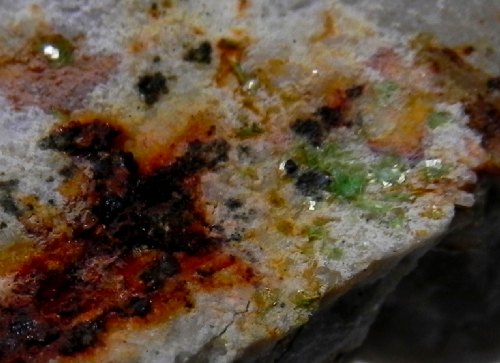 Zeunerite -  Montoso Quarry Bagnolo CN Italy