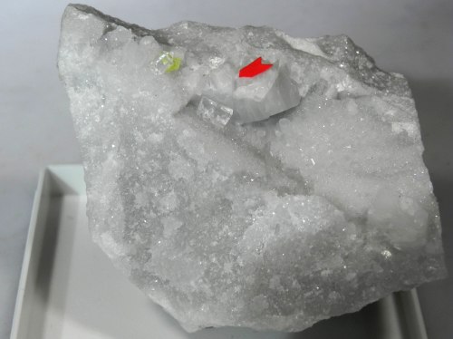Fluorite Sulphur  - Fantiscritti Carrara Italy