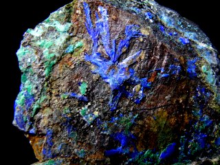 Linarite - Baccu Locci mine Sardinia I