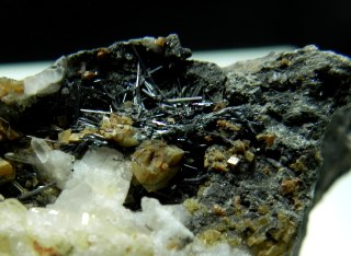 Meneghinite- Bottino Mine, Stazzema, Italy