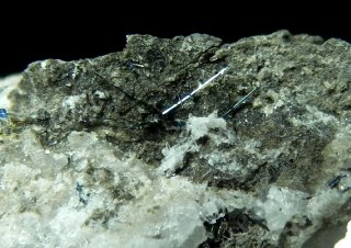 Meneghinite- Bottino Mine, Stazzema, Italy