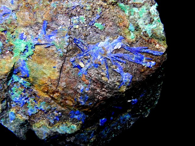 Linarite - Baccu Locci mine Sardinia I