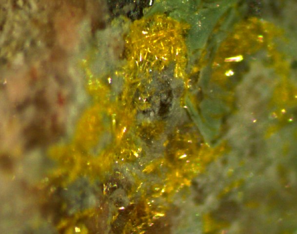 Phurcalite  - Los azules mine Chile