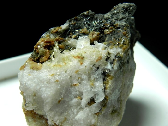 Meneghinite- Bottino Mine, Stazzema, Italy