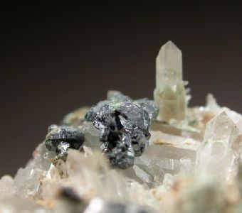 Chalcocite  - Gambatesa mine,   Graveglia  Valley,  Genova, Italy