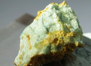 Aubertite - Queténa Mine, Toki Cu deposit, Chuquicamata, Calama, Antofagasta Region, Chile