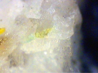 Curetonite - Redhouse Barite Mine, Potosi District, Humboldt Co., Nevada, USA