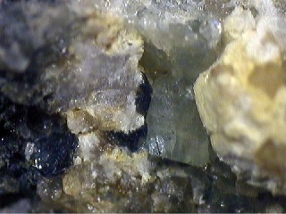 LUDLAMITE - Palermo No. 1 Mine (Palermo #1 pegmatite), Groton, Grafton Co., New Hampshire, USA