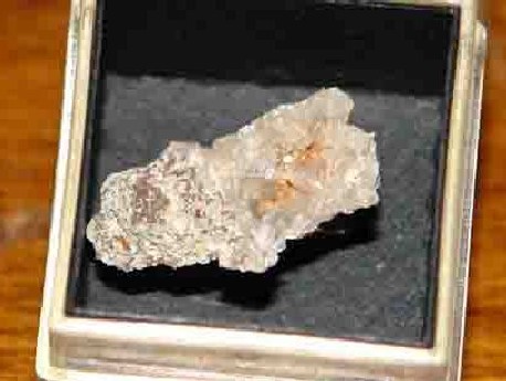 Heulandite-Na - Nero Mt., San Pietro, Montecchio Maggiore, Vicenza, Veneto, Italy