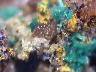 Chlorargyrite - Reward Mine, Kohatk, Tohono O'odham Indian Reservation, Pinal Co., Arizona, USA