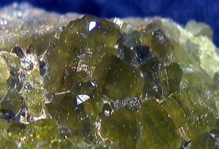 Vesuvianite - Bellecombe, Châtillon, Aosta Valley, Italy