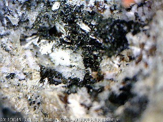 Calcioancylite-(Ce) -  Poudrette quarry, Mont Saint-Hilaire, Montérégie, Québec, Canada