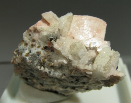 Scheelite  - Seula mine, Mount Camoscio, Oltrefiume, Baveno, Piedmont, Italy