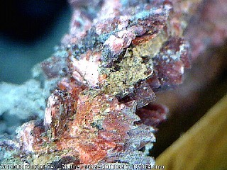 Annabergite, Erythrite  - Bou Azzer District, Tazenakht, Ouarzazate, Souss-Massa-Draâ Region, Morocco