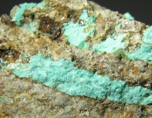 Ajoite - Mammouth Mine, Pinal County, Arizona, USA