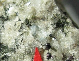 Hydroxycancrinite  -  Alluaiv Mt, Lovozero Massif, Kola Peninsula, Murmanskaja Oblast', Northern Region, Russia