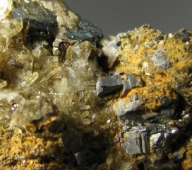 Bournonite - Brosso Mine, Léssolo, Torino, Piedmont, Italy