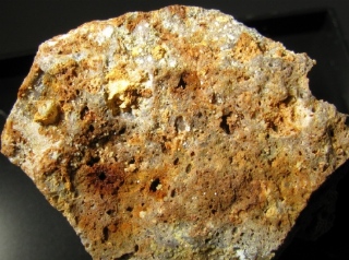 Natropharmacoalumite  -  María Josefa Mine, Rodalquilar, Níjar, Almería, Andalusia, Spain