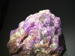 Sugilite - Wessels Mine, Hotazel, Kalahari manganese fields, Northern Cape, South Africa