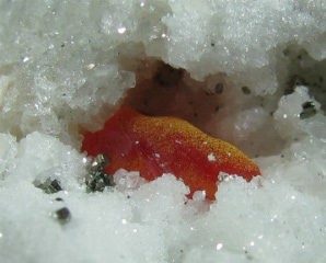 Baumhauerite, Realgar -  Lengenbach Quarry,  Binn, Switzerland