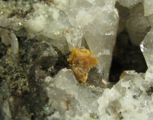 Aeschynite-(Y)   -  Seula Mine, Baveno, Piedmont, Italy