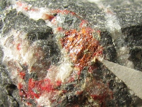 Galkhaite - Khaidarkan Sb-Hg deposit, Fergana Valley, Osh Oblast, Kyrgyzstan
