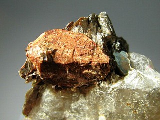 Monazite (Ce) - Bjertnes, Krøderen Lake, Krødsherad, Buskerud, Norway