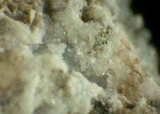 Ettringite  -  Ettringer Bellerberg Mt., Ettringen, Mayen, Eifel Mts, Rhineland-Palatinate, Germany
