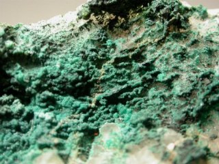 Cornwallite & Libethenite   -  Los Vieros Mine, Vila Vicosa, Portugal