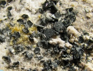 Fluoro-edenite - Mt Calvario, Biancavilla, Etna Volcanic Complex, Catania Province, Sicily, Italy