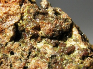 Pharmacosiderite - Wheal Gorland, St Day United Mines, Gwennap area, Camborne - Redruth - St Day District, Cornwall, England, UK